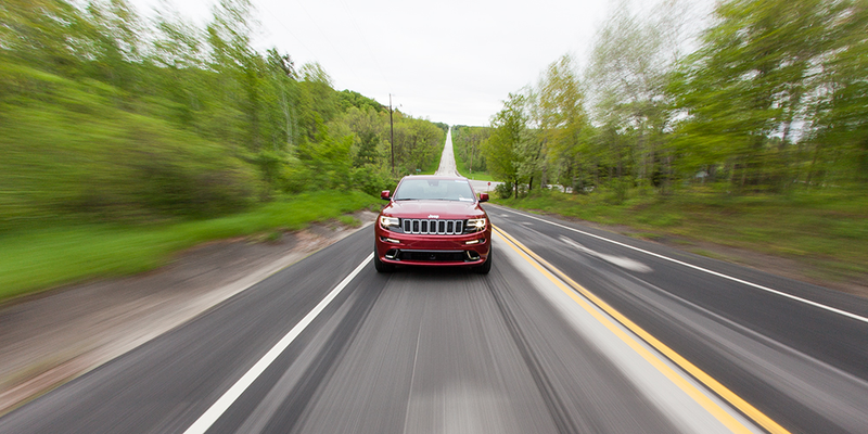Illustration for article titled Photographing a movie target: Jeep Grand Cherokee SRT edition